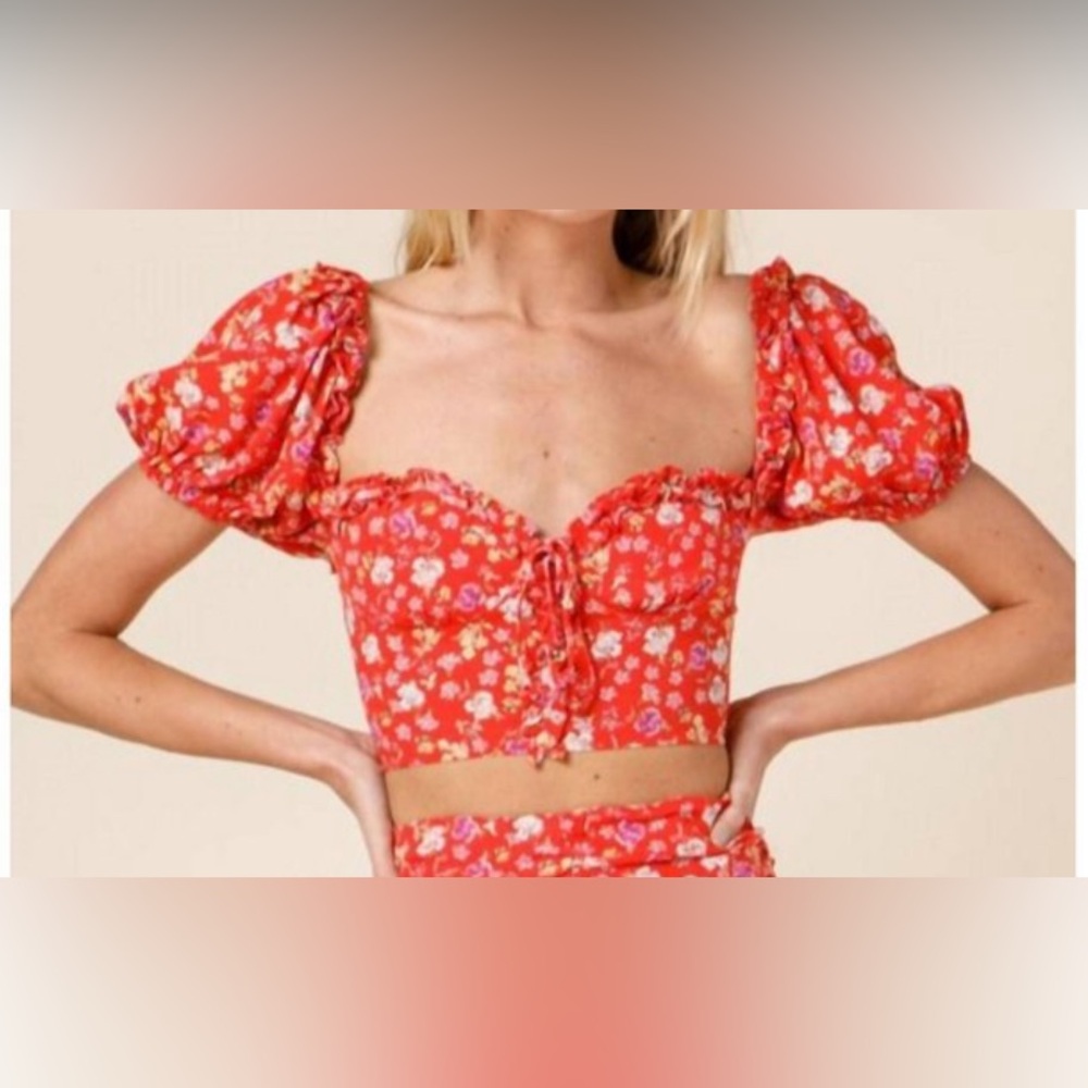 NWOT Skylar and Madison large crop top 827